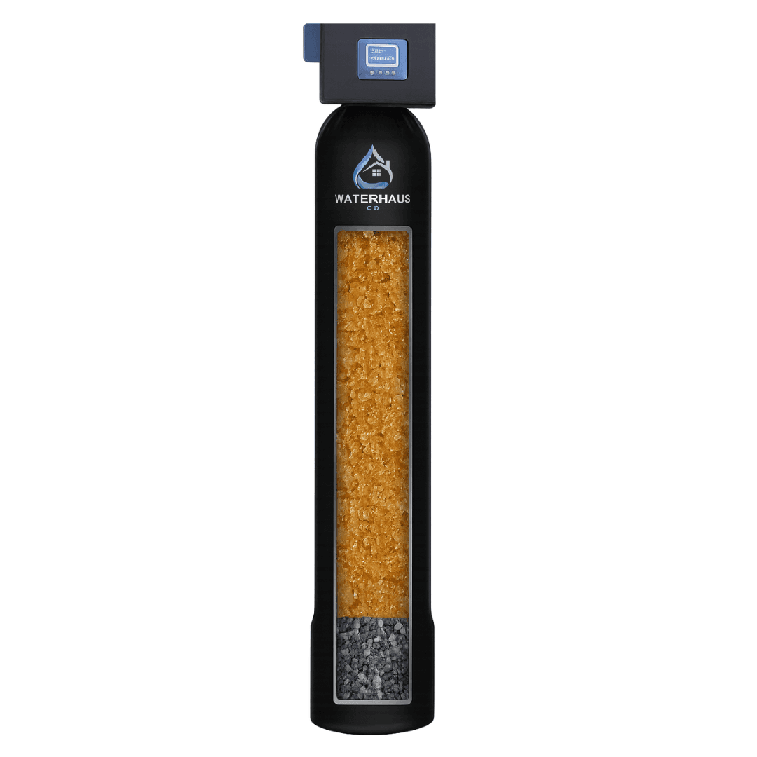 XL whole-home softener and filtration system with brine tank and drinking water unit